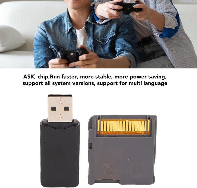 EBTOOLS 2025 R4 Video Games Memory Card, ASIC Chip, Flash Memory Card with Reader, Customizable Interface, for, XL, 2DS, 3DS, 3DS XL, New 3DS, New 3DS XL,2DS XL (Silver) - Image 3
